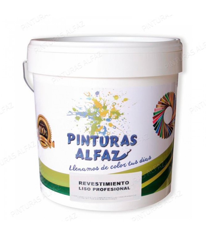 REVESTIMIENTO  LISO PROFESIONAL PINTURAS ALFAZ 14LT