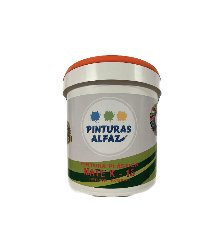 PINTURA PLÁSTICA MATE ALTEA PINTURAS ALFAZ K-15 14LT